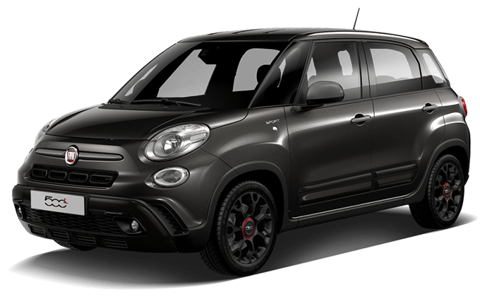 New Fiat 500l - Matt Fashion Grey / Glossy Black