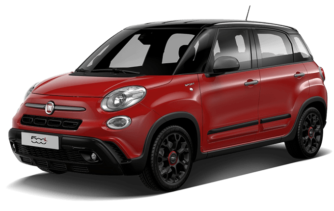 New Fiat 500l - Bicolour Passion Red / Glossy Black